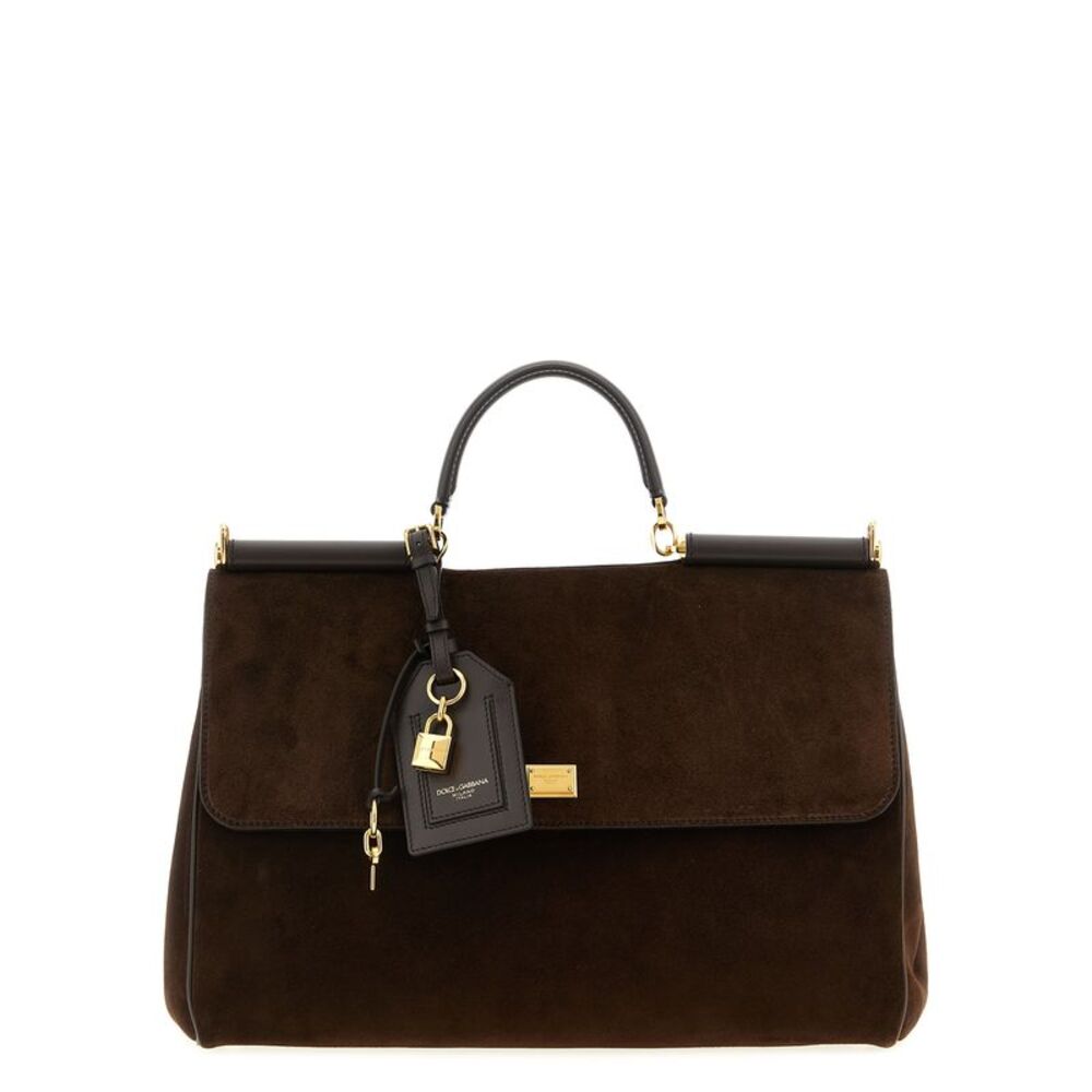 Dolce & Gabbana Brown Pvc Women's Handbag